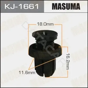 Клипсы, фиксаторы, зажимы MASUMA KJ1661