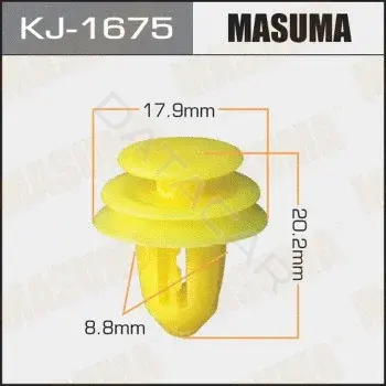 Клипсы, фиксаторы, зажимы MASUMA KJ-1675