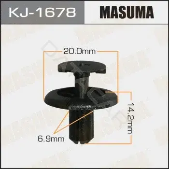 Клипсы, фиксаторы, зажимы MASUMA KJ1678