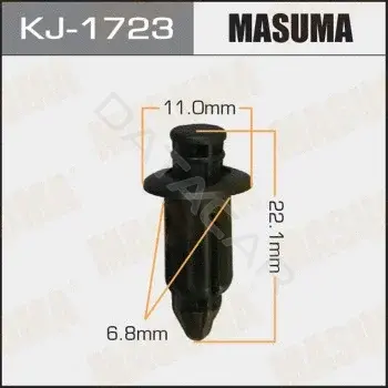Клипсы, фиксаторы, зажимы MASUMA KJ-1723
