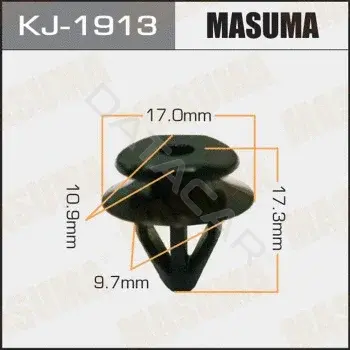 Клипсы, фиксаторы, зажимы MASUMA KJ-1913