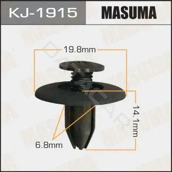 Клипсы, фиксаторы, зажимы MASUMA KJ-1915