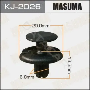 Клипсы, фиксаторы, зажимы MASUMA KJ2026