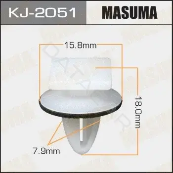 Клипсы, фиксаторы, зажимы MASUMA KJ2051