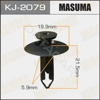 Клипсы, фиксаторы, зажимы MASUMA KJ2079