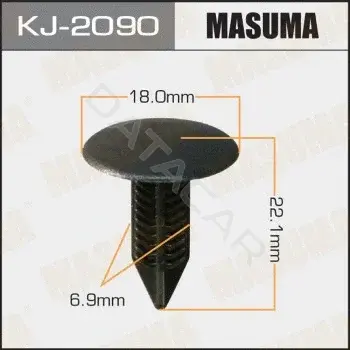Клипсы, фиксаторы, зажимы MASUMA KJ-2090