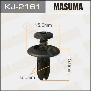 Клипсы, фиксаторы, зажимы MASUMA KJ2161