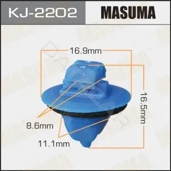 Клипсы, фиксаторы, зажимы MASUMA KJ-2202
