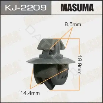 Клипсы, фиксаторы, зажимы MASUMA KJ-2209