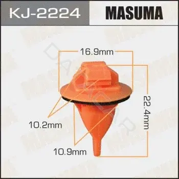 Клипсы, фиксаторы, зажимы MASUMA KJ-2224