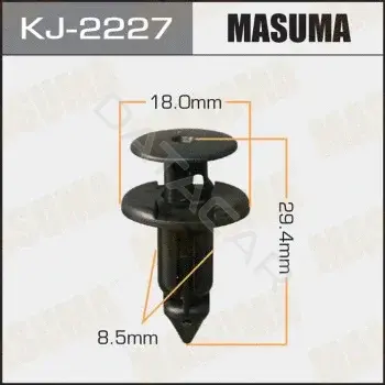 Клипсы, фиксаторы, зажимы MASUMA KJ-2227