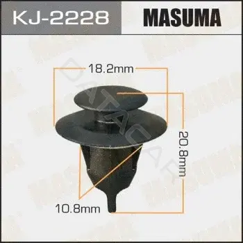 Клипсы, фиксаторы, зажимы MASUMA KJ-2228