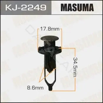 Клипсы, фиксаторы, зажимы MASUMA KJ-2249