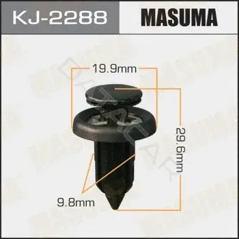 Клипсы, фиксаторы, зажимы MASUMA KJ-2288