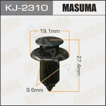 Клипсы, фиксаторы, зажимы MASUMA KJ-2310