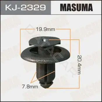 Клипсы, фиксаторы, зажимы MASUMA KJ-2329