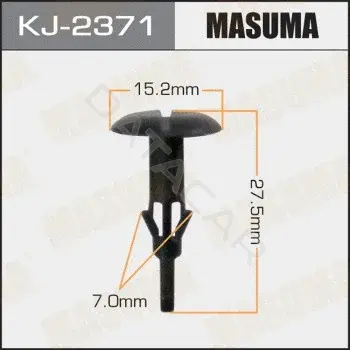Клипсы, фиксаторы, зажимы MASUMA KJ2371