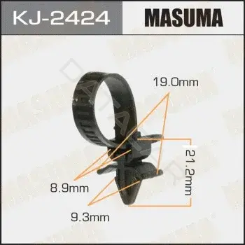 Клипсы, фиксаторы, зажимы MASUMA KJ-2424