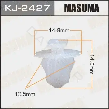 Клипсы, фиксаторы, зажимы MASUMA KJ-2427