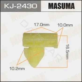 Клипсы, фиксаторы, зажимы MASUMA KJ-2430