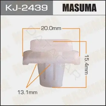 Клипсы, фиксаторы, зажимы MASUMA KJ-2439