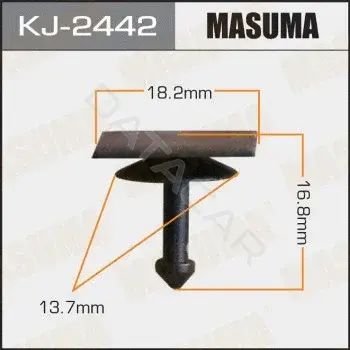 Клипсы, фиксаторы, зажимы MASUMA KJ-2442