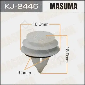 Клипсы, фиксаторы, зажимы MASUMA KJ-2446