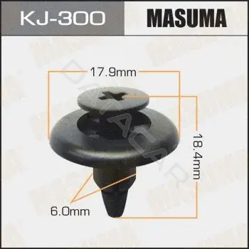Клипсы, фиксаторы, зажимы MASUMA KJ-300
