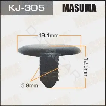 Клипсы, фиксаторы, зажимы MASUMA KJ305