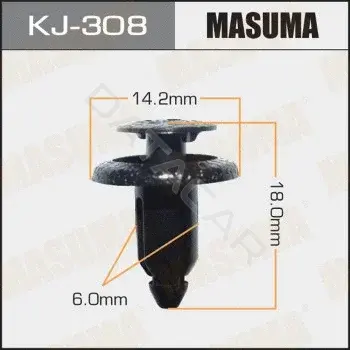 Клипсы, фиксаторы, зажимы MASUMA KJ-308