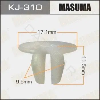 Клипсы, фиксаторы, зажимы MASUMA KJ-310