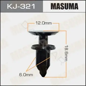 Клипсы, фиксаторы, зажимы MASUMA KJ321