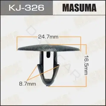 Клипсы, фиксаторы, зажимы MASUMA KJ-326