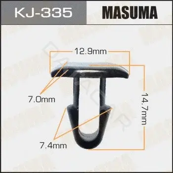 Клипсы, фиксаторы, зажимы MASUMA KJ-335