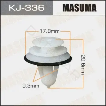 Клипсы, фиксаторы, зажимы MASUMA KJ-336