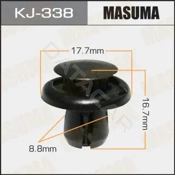 Клипсы, фиксаторы, зажимы MASUMA KJ-338