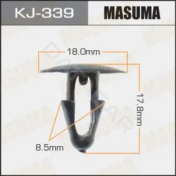 Клипсы, фиксаторы, зажимы MASUMA KJ339