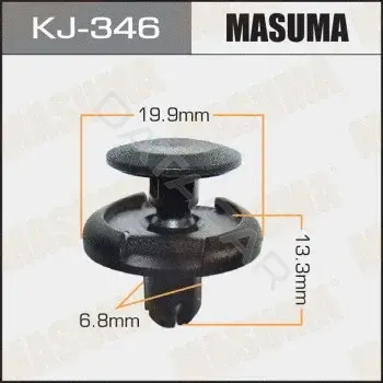 Клипсы, фиксаторы, зажимы MASUMA KJ-346