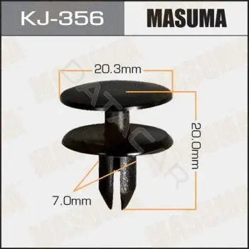 Клипсы, фиксаторы, зажимы MASUMA KJ-356