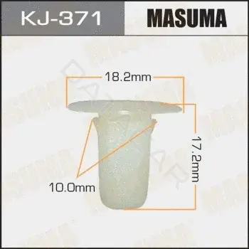Клипсы, фиксаторы, зажимы MASUMA KJ-371