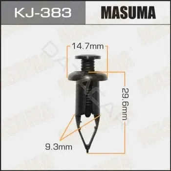 Клипсы, фиксаторы, зажимы MASUMA KJ383