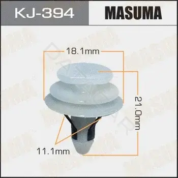 Клипсы, фиксаторы, зажимы MASUMA KJ-394