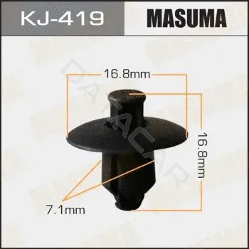 Клипсы, фиксаторы, зажимы MASUMA KJ-419