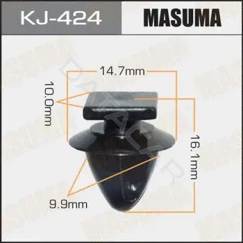 Клипсы, фиксаторы, зажимы MASUMA KJ-424