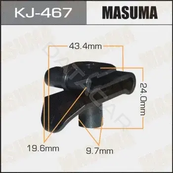 Клипсы, фиксаторы, зажимы MASUMA KJ-467