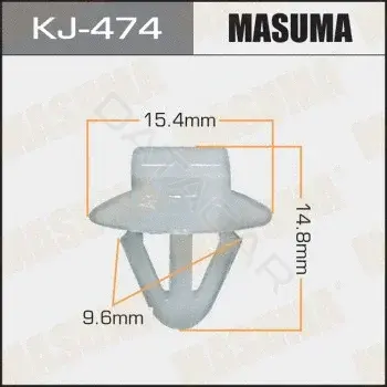 Клипсы, фиксаторы, зажимы MASUMA KJ-474