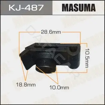 Клипсы, фиксаторы, зажимы MASUMA KJ487