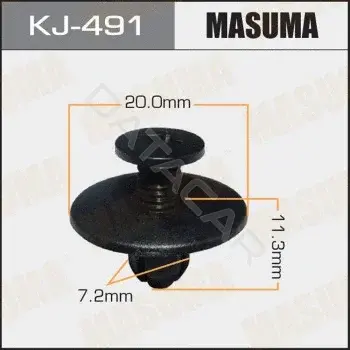 Клипсы, фиксаторы, зажимы MASUMA KJ491