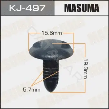 Клипсы, фиксаторы, зажимы MASUMA KJ-497