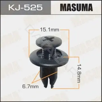 Клипсы, фиксаторы, зажимы MASUMA KJ-525